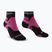 Calze da trekking da donna Bridgedale Hike Midweight Performance Ankle black/pink