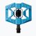Pedali per bicicletta Crankbrothers Double Shot 1 light blue/black
