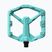 Pedali per bicicletta Crankbrothers Stamp 0 turquoise
