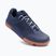 Scarpe da ciclismo con piattaforma da uomo Crankbrothers Stamp Lace navy/silver/gum