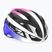 Casco da ciclismo Rudy Project Rebel pearl metal/pink/cyber blue shiny