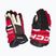 Guanti da hockey CCM Tacks XR80 SR Gloves black/red/white