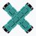Manopole per manubrio Lizard Skins Dual-Clamp Northshor verde acqua