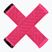 Manopole Lizard Skins Single-Clamp Strata rosa neon