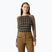 Maglia termica da donna Helly Hansen Lifa Merino Midweight Graphic Crew sepia houndstooth aop