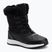 Viking Footwear Equip Warm Waterproof Zip nero/granito stivali da neve per bambini