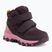 Scarpe per bambini Viking Track Mid 2V Waterproof plum/multi