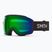 Maschera da sci Smith Sequence OTG S2 black/chromapop everyday green mirror