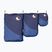 Set di cubi organizzatori da viaggio Ticket To The Moon 3 pezzi blu royal/blu navy