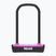 Serratura per bicicletta OnGuard Neon 8152PN U-Lock nera/rosa