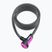 Blocco bici OnGuard Neon 8163PN nero/rosa