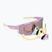 Occhiali da sole Bliz Fusion matte pastel purple yellow logo/brown pink multi
