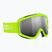 POC POCito Iris giallo fluorescente/verde/argento parzialmente soleggiato occhiali da sci per bambini