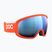 POC Fovea occhiali da sci zink orange/partly sunny blue