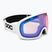 Occhiali da sci POC Fovea Photochromic bianco idrogeno/fotocromatico/azzurro intercambiabile