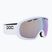 Occhiali da sci POC Fovea Mid Photochromic bianco uranio/rosa chiaro/azzurro