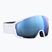 Maschera da sci POC Zonula hydrogen white/partly sunny blue
