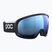 Maschera da sci POC Fovea uranium black/partly sunny blue