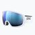 Occhiali da sci POC Fovea hydrogen white/partly sunny blue
