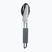 Posate da campeggio Primus Leisure Cutlery grey