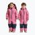 Tuta da sci per bambini Didriksons Falken K Coverall 2 heather pink