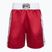 Pantaloncini da boxe da uomo Cleto Reyes Satin rosso/bianco