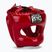 Casco da pugilato Cleto Reyes con faccia a punta in nylon rosso