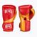 Guantoni da boxe in pelle rosso/oro Cleto Reyes High Precision Training
