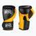 Guantoni da boxe in pelle nera/gialla Cleto Reyes High Precision Training