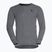 ODLO Active Warm Bl Top Uomo girocollo manica lunga grigio acciaio melange