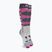 Calze da sci da donna X-Socks Ski Control 4.0 grigio melange/carbonio