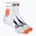 Calzini da corsa X-Socks Marathon Energy 4.0 da uomo, bianco artico/arancione