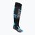 Calze da snowboard X-Socks Snowboard 4.0 nero/grigio/blu metallizzato