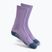 Calzini da corsa da donna X-Socks Trailrun Discover Crew orchid/sunset blue