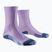 Calzini da corsa da donna X-Socks Trailrun Discover Crew orchid/sunset blue