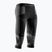 Pantaloni termoattivi da donna X-Bionic Energy Accumulator Light Pants 3/4 nero/grigio chiaro