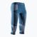 Pantaloni termoattivi da donna X-Bionic Energy Accumulator Light Pants 3/4 blu minerale/bianco artico