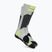 Calze da sci per bambini X-Socks Ski Discover Otc rhino grey/canary