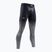 Leggings termici X-Bionic Invent Fx da uomo nero / grigio / grigio chiaro