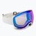 Maschera da sci SCOTT Faze II mineral white/amp illuminator blue chrome