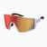Occhiali da sole SCOTT Shield bianco opaco/rosso cromato