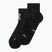 Calzini On Core Run Mid 2 paia nero