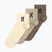 Calze On Logo Sock Mid 3 pack hare/brume