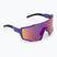 Occhiali da sole SCOTT Shield Compact ultra purple/teal chrome