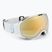 Occhiali da sci SCOTT Faze II LS bianco/rosa tenue/ bronzo chiaro sensibile cromato