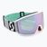 Maschera da sci SCOTT Ambit white/mint green/amp lavender chrome