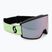 Maschera da sci SCOTT Ambit Compact glow green/amp lavender chrome