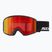 Maschera da sci SCOTT Trace Pro black/red chrome