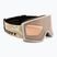 Maschera da sci SCOTT Trace Pro mojave beige/silver chrome