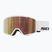 Maschera da sci SCOTT Trace Pro Light Sensitive white/amp ls cinnamon chrome